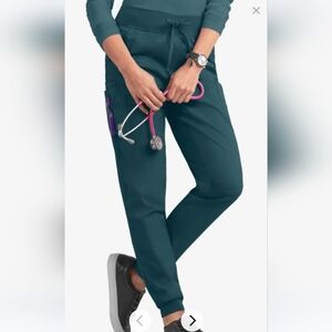 UA Butter-Soft STRETCH Women's 5-Pocket Cargo Jogger Scrub Pants XS  NWT